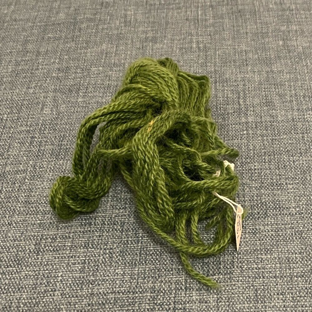 Green Needlepoint Thread Yarn